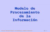 Modelo de Procesamiento de la Informacion I