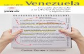 Informe 2010 Situación Libertad de Expresión en Venezuela