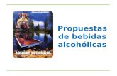 Propuestas para marcas de bebidas alcohólicas