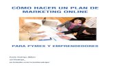 Plan de marketing online para pymes y emprendedores