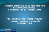 Turismo inclusivo para personas con discapacidad (PCDs)