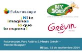Presentación Futuroscope, Parc Astérix y Musée Grévin - Otoño 2014 - Bilbao 18/09/2014