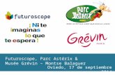Presentación Futuroscope, Parc Astérix y Musée Grévin - Otoño 2014 - Oviedo 17/09/2014