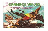 Grandes viajes "Stanley descubre el río Congo", Comic Novaro 17 junio 1964 revista completa