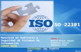 ISO 22301, SGCN, BCMS, Sistema de Gestión de la Continuidad del Negocio