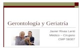 Gerontología y geriatría