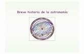 Breve historia de la astronomia