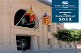 Memòria de Sostenibitat Autoritat Portuària de Balears (2012)