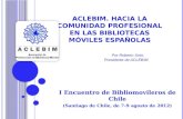 ACLEBIM, hacia la comunidad profesional en las bibliotecas móviles españolas.