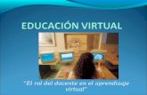 El Rol Docente en el Aprendizaje Virtual