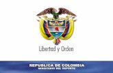 Ministerio del deporte de colombia diez razones para su creacion