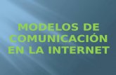 Modelos De La ComunicacióN En Internet