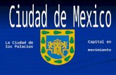 La Ciudad de los Palacios Capital en movimiento. General La ciudad de México es el Distrito Federal, capital de los Estados Unidos Mexicanos y sede de.
