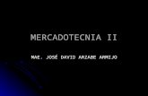MERCADOTECNIA II MAE. JOSÉ DAVID ARZABE ARMIJO. 1. PLANEACIÓN Y DESARROLLO DEL PRODUCTO 1.1 Conceptos de producto 1.1 Conceptos de producto 1.2 Clasificación.