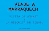 VIAJE A MARRAQUECH VISITA DE AGHMAT Y LA MEZQUITA DE TINMEL Por Elisa Simon.