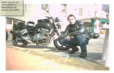 Este soy yo en una salida al Montseny en marzo de 2004.