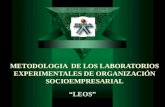 METODOLOGIA DE LOS LABORATORIOS EXPERIMENTALES DE ORGANIZACIÓN SOCIOEMPRESARIAL LEOS.
