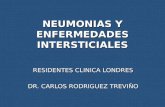 NEUMONIAS Y ENFERMEDADES INTERSTICIALES RESIDENTES CLINICA LONDRES DR. CARLOS RODRIGUEZ TREVIÑO.