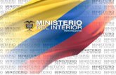 Ministerio del Interior y de Justicia Elecciones Territoriales 2011 Estructuras nuevas propuestas1.