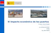 0 El impacto económico de los puertos Fº Javier Perea Sardón fjperea@typsa.es 15 de Marzo de 2007 TYPSA Ing. Alex Gaona.