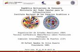 República Bolivariana de Venezuela Ministerio del Poder Popular para la Infraestructura Instituto Nacional de los Espacios Acuáticos e Insulares (INEA)
