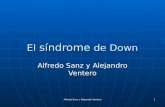 Alfredo Sanz y Alejandro Ventero 1 El síndrome de Down Alfredo Sanz y Alejandro Ventero.