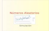 Números Aleatorios Simulación. Introducción Aplicaciones de los números aleatorios: Simulación, con entradas no determinísticas. Juegos o teoría de decisiones.