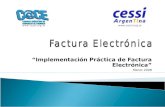 Implementación Práctica de Factura Electrónica Marzo 2008 .