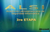 Academia Latinoamericana de Seguridad Informática 3ra ETAPA.