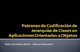 Pablo Fernández Busch - Marcos Pasqualino. Motivación: Construcción de jerarquías de clases Análisis de Conceptos Formales Desarrollo de la Metodología.