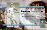 Renacimiento Expresado en el arte. ¿QUÉ RENACE? EL MUNDO CLÁSICO GRECO-ROMANO
