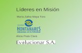 Líderes en Misión María Zafira Maya Toro Alicia Prats Clará