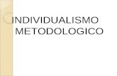 INDIVIDUALISMO METODOLOGICO. El enfoque sistémico y el individualismo metodológico, constituyen dos de los programas de investigación más relevantes de.