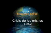 Crisis de los misiles 1962 Introducción Si bien la Crisis es comúnmente conocida como la Crisis de los Misiles por cómo la definieron los norteamericanos,