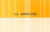 LA ADOPCIÓN. Page 2 ANTECEDENTES DE LA ADOPCION EN CHILE Ley 7.613 de 1943 Adopción-Contrato Era un contrato entre adoptante y adoptado que no generaba.
