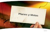 2/1/2014 Planes y Metas. Planes, metas y expectativas Presentación realizada por Mtro. Fco. Javier Robles Ojeda para la materia de Motivación y Emoción.