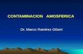 CONTAMINACION AMOSFERICA CONTAMINACION AMOSFERICA Dr. Marco Ram­rez Gibert