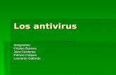 Los antivirus Integrantes: Cristian Barrera Jairo Cárdenas Patricio Caripan Leonardo Gallardo.