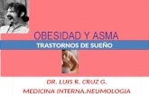 DR. LUIS R. CRUZ G. MEDICINA INTERNA.NEUMOLOGIA TRASTORNOS DE SUEÑO.