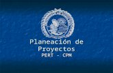 Planeación de Proyectos PERT - CPM. Planeación de Proyectos Los proyectos modernos abarcan desde la construcción de un centro comercial hasta poner un.