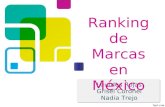 Lourdes Rojas Grisel Coronel Nadia Trejo Ranking de Marcas en México.