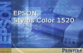 EPSON Stylus Color 1520. La impresora color de formato ancho más versátil y de gran productividad. La impresora EPSON Stylus Color 1520 es una solución.