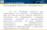 Facultad de Medicina Carrera 7 No. 40-62 Hospital Universitario San Ignacio Bogotá COLOMBIA Enfermedad Pélvica Inflamatoria Es un síndrome clínico que.