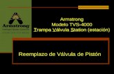 Armstrong Modelo TVS-4000 Trampa Válvula Station (estación) Reemplazo de Válvula de Pistón.