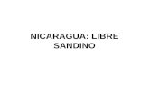 NICARAGUA: LIBRE SANDINO. INTRODUCCIÓN De la larga lista de intervenciones estadounidenses en América Latina merece especial Atención la efectuada en.