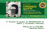 2ª Reunión de grupos de NEFROUROLOGÍA de semFYC y Sociedades Federadas Manejo de la STUI/HBP. Comunidad Madrid.
