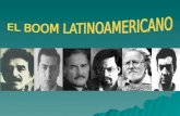 CONCEPTO El Boom Latinoamericano hace referencia a la literatura hispanoamericana publicada durante el tercer cuarto del siglo XX que dio difusión en.
