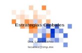 Estrategias Globales Dra. Laura Cáñez lecanez@imp.mx.