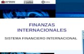 FINANZAS INTERNACIONALES SISTEMA FINANCIERO INTERNACIONAL.