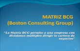 La Matriz BCG permite a una empresa con divisiones múltiples dirigir la cartera de negocios 1.